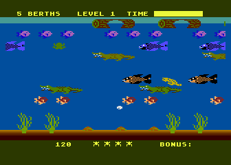 Frogger II - Threeedeep! (1984) (Parker Bros)