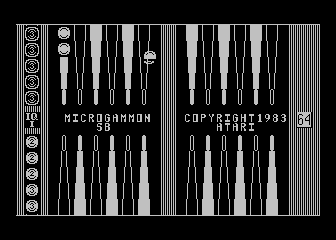 Microgammon SB (1983) (Atari) (Prototype)
