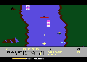 River Raid (1983) (Activision)