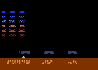 Space Invaders (1982) (Atari)