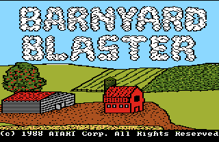 Barnyard Blaster (1988) (Atari)