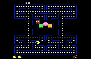 Dual Pac-Man (2005,1984)(PacManPlus,Atari)(Hack)