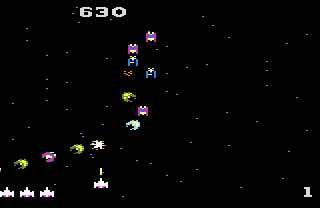 Galaga (1984) (Atari)